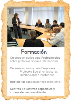 Organizaci&oacute;n de actos